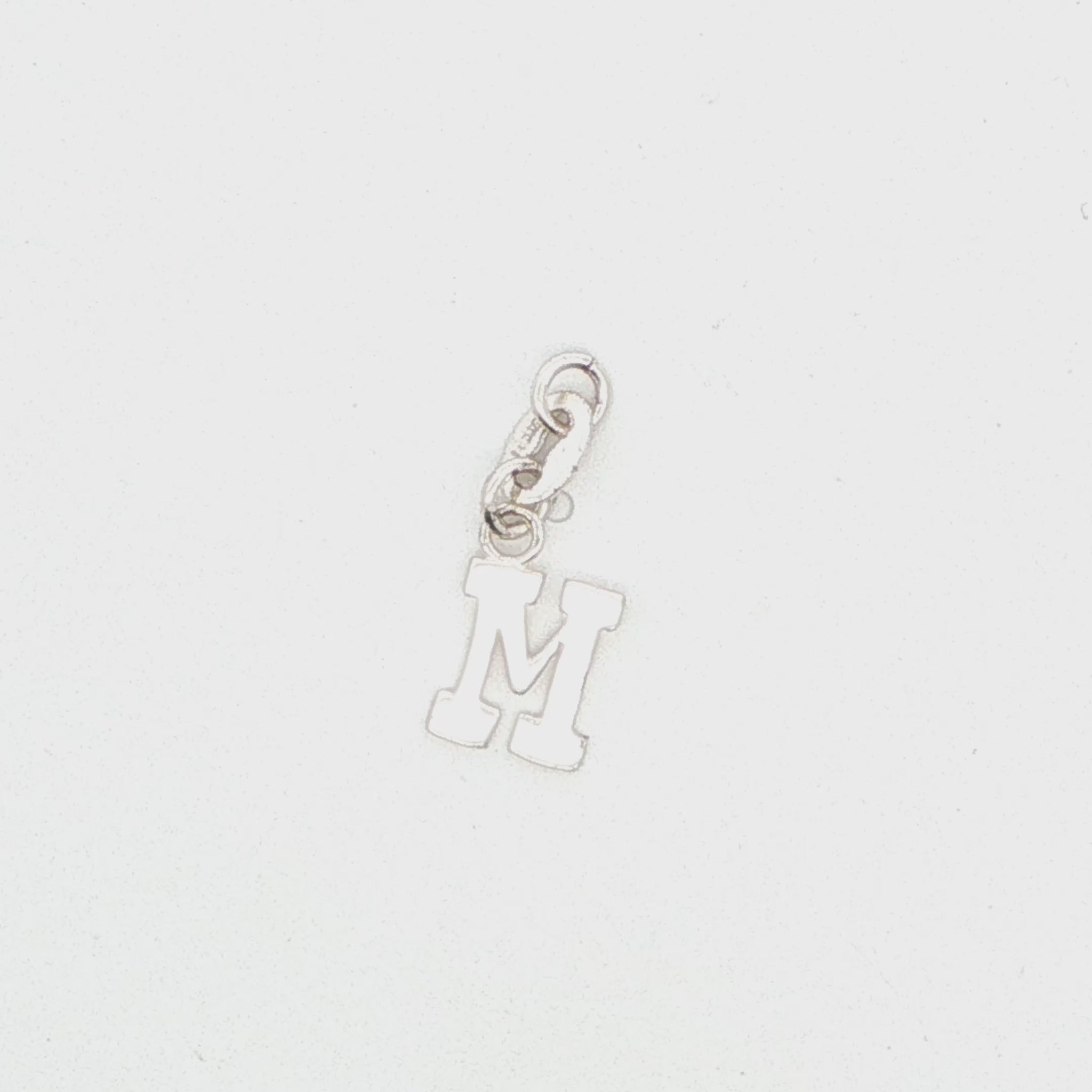 M Initial Pendant