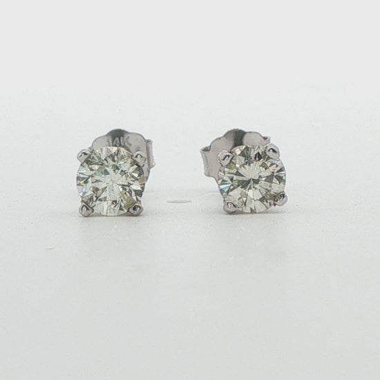 Diamond Stud Earrings