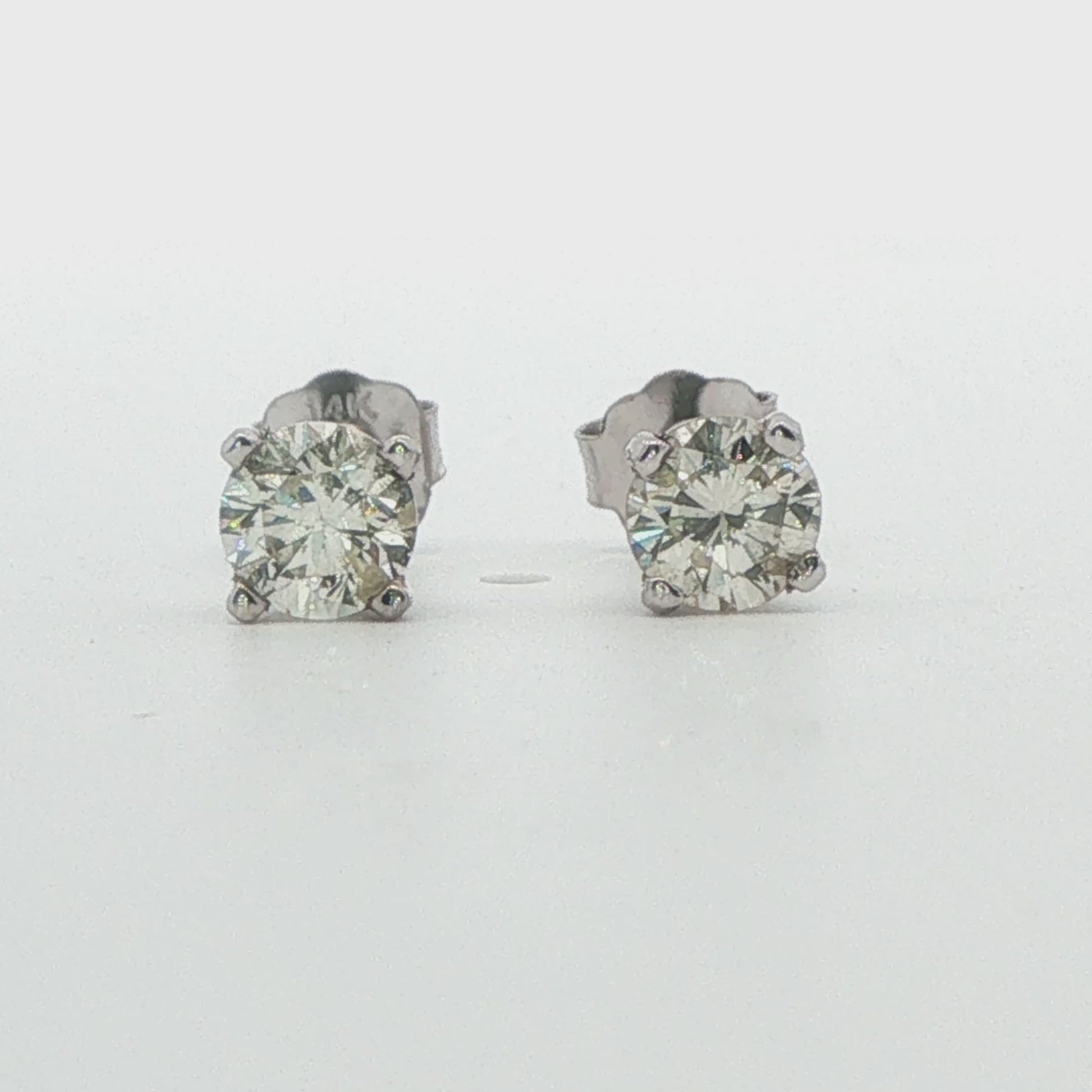 Diamond Stud Earrings