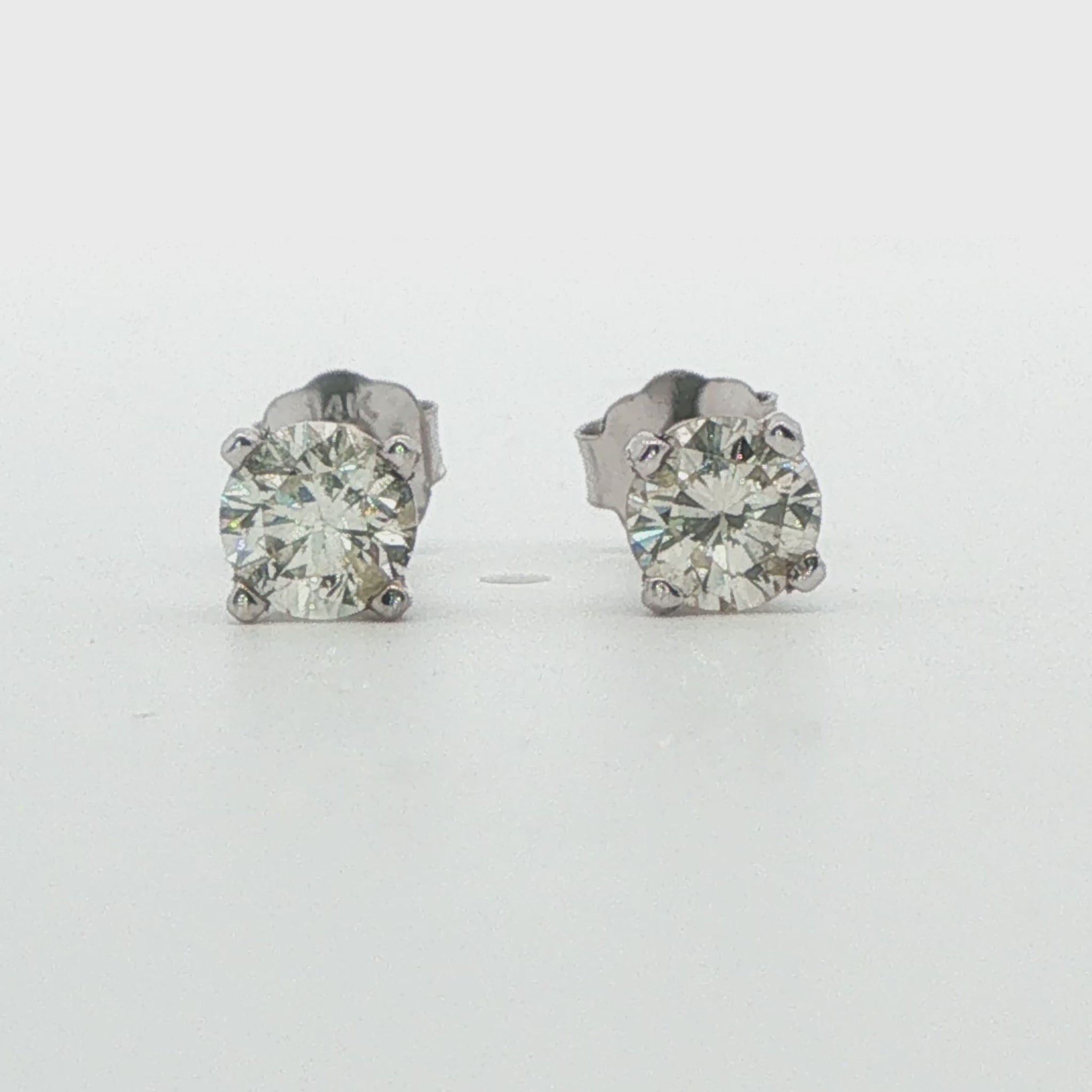 Diamond Stud Earrings