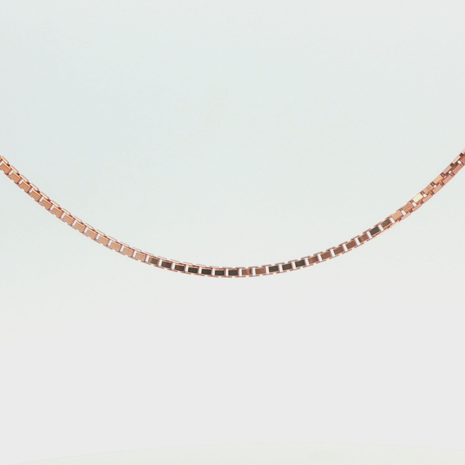 14K RG 2.0mm 16in Chain 5.8G 
