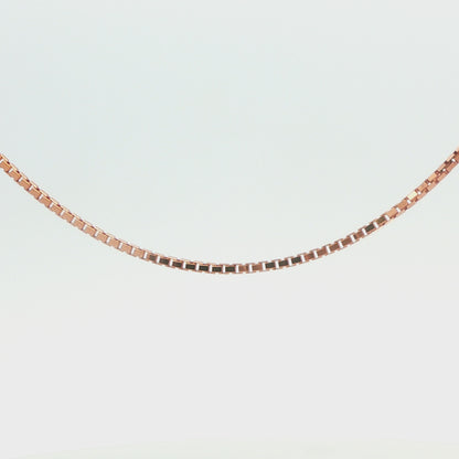 14K RG 2.0mm 16in Chain 5.8G 