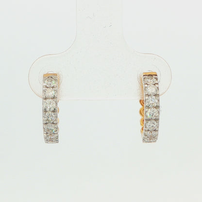 Lab-Grown Diamond Huggie Earrings