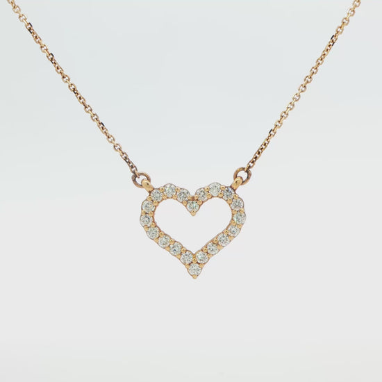 Diamond Heart Necklace