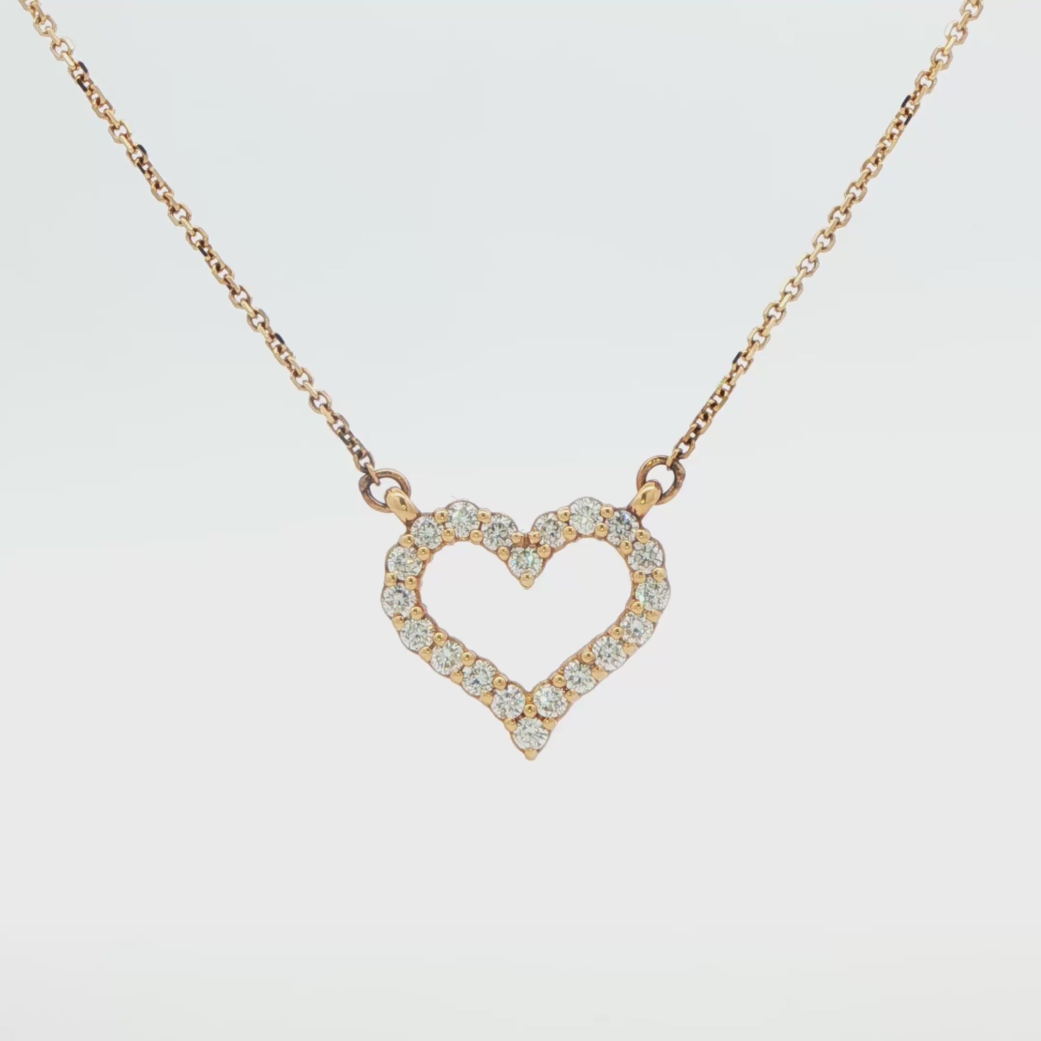 Diamond Heart Necklace