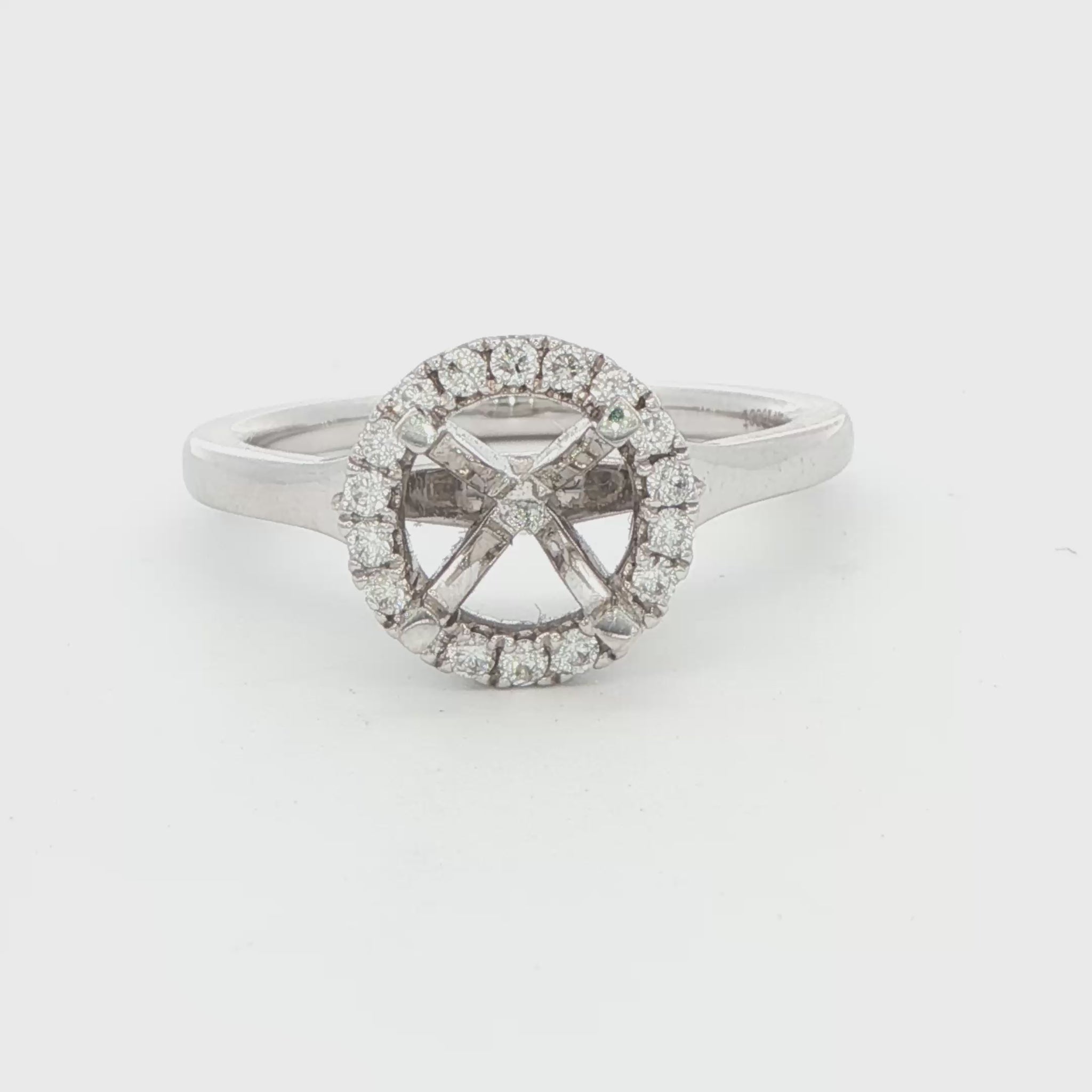 Diamond Semi-Mount Ring
