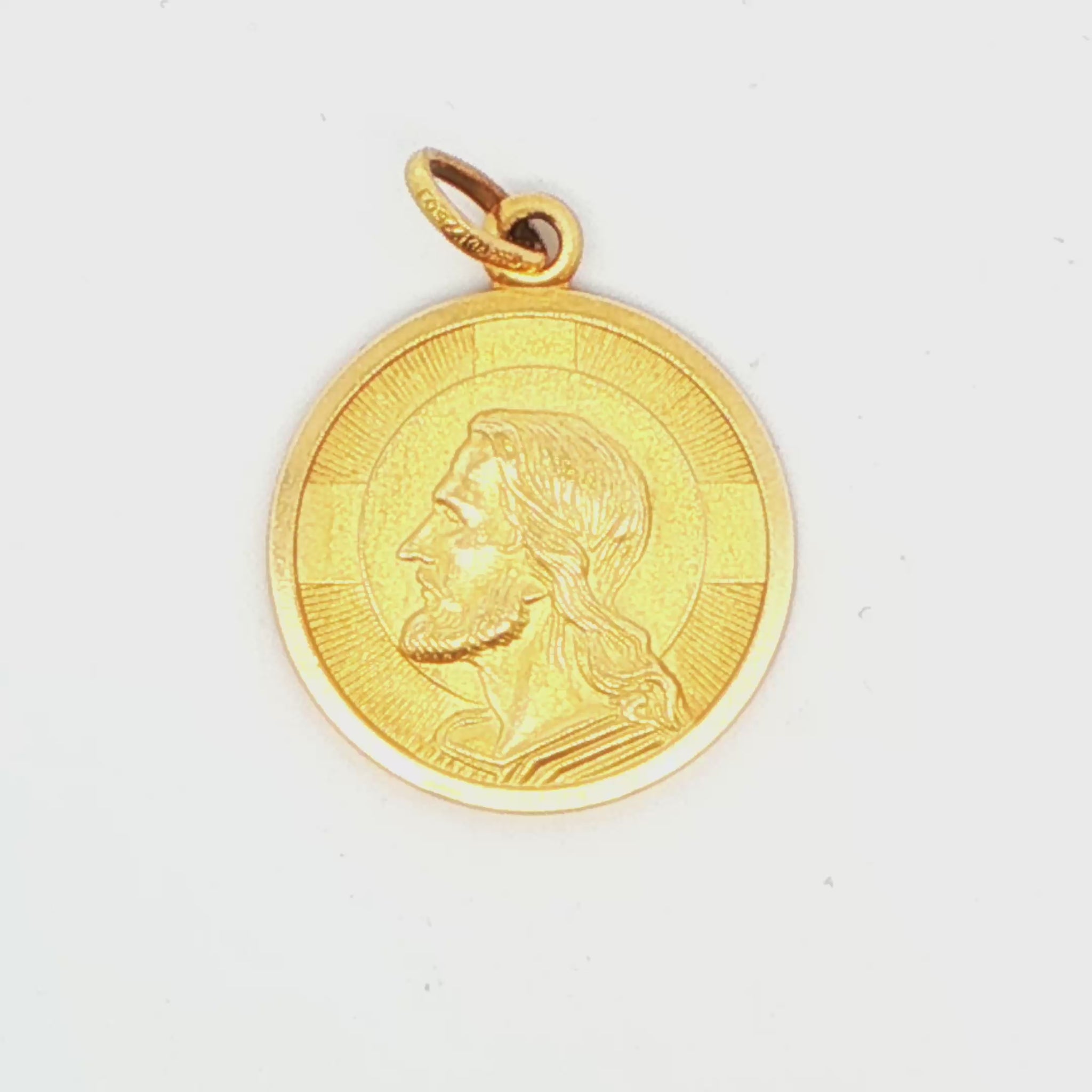 Jesus Circle Pendant