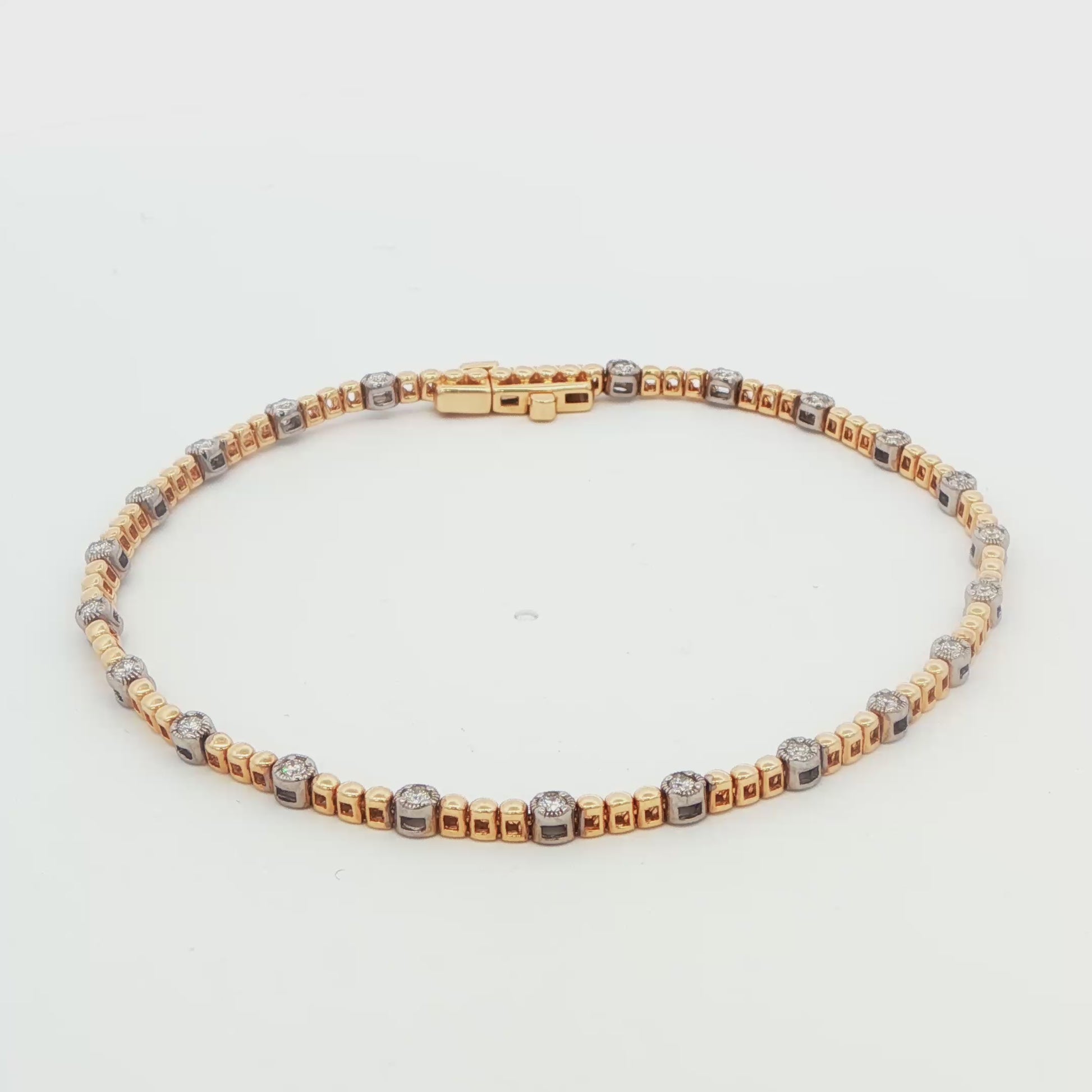 Diamond Bead Bracelet