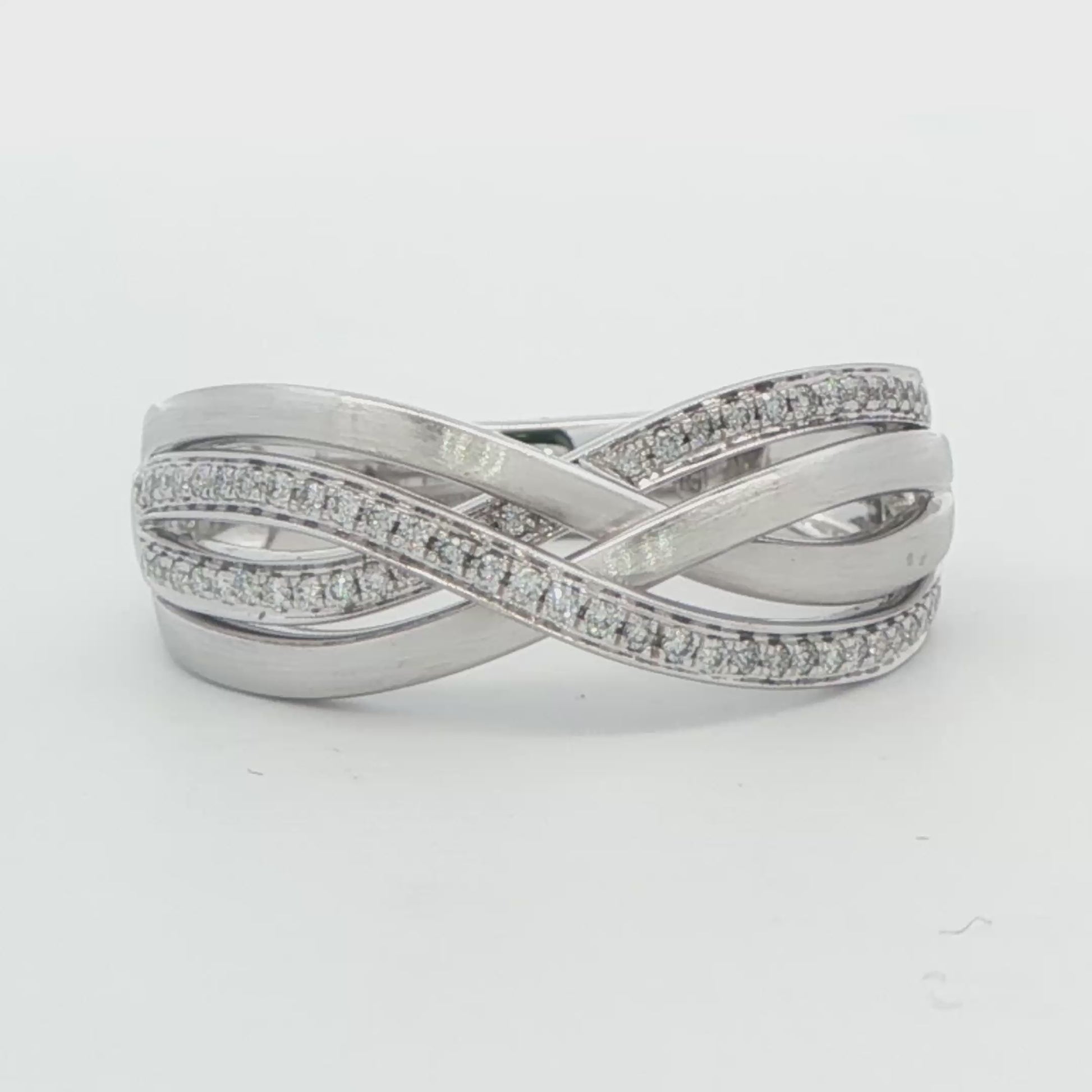 Multi-Row Diamond Fashion Ring