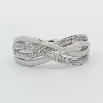 Multi-Row Diamond Fashion Ring