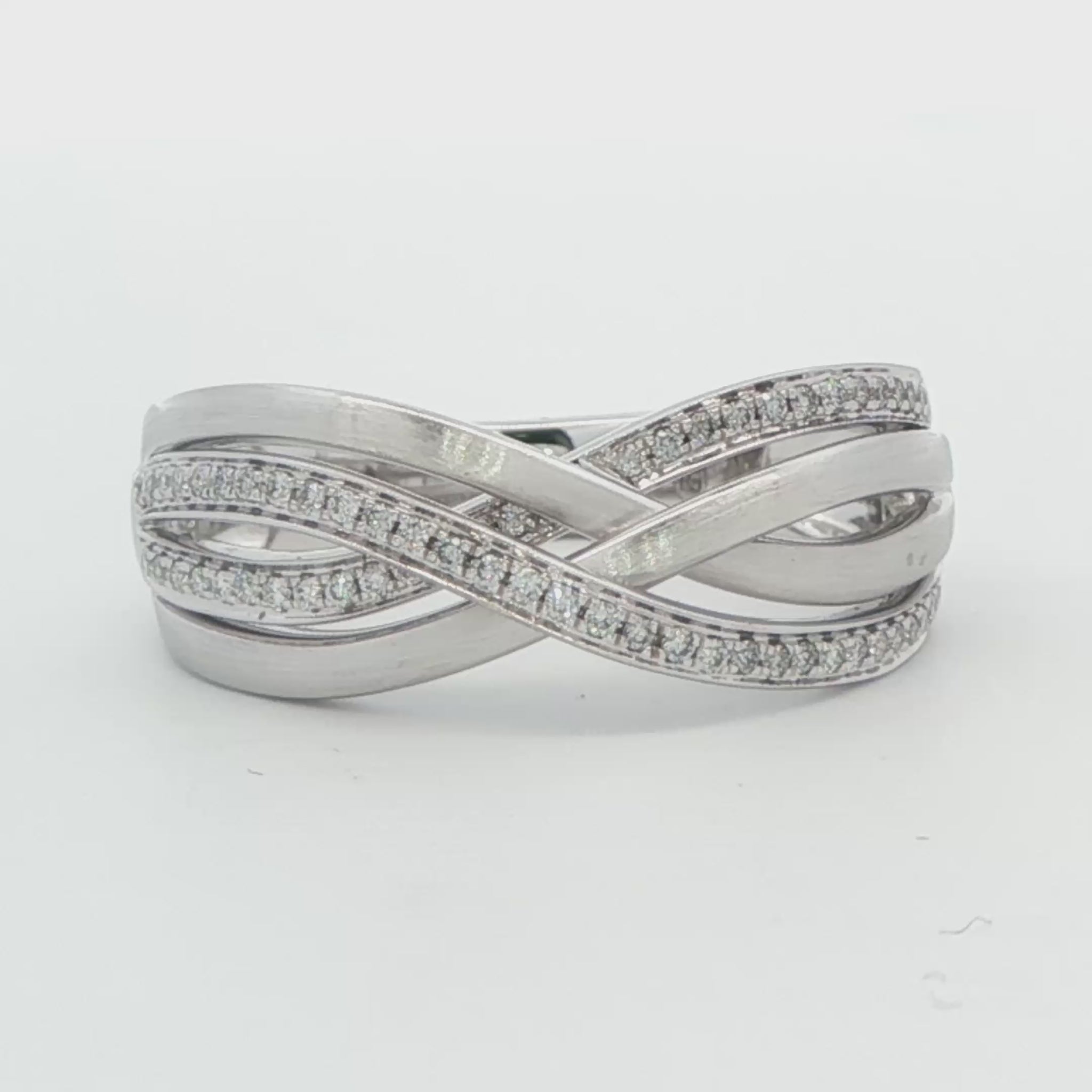 Multi-Row Diamond Fashion Ring
