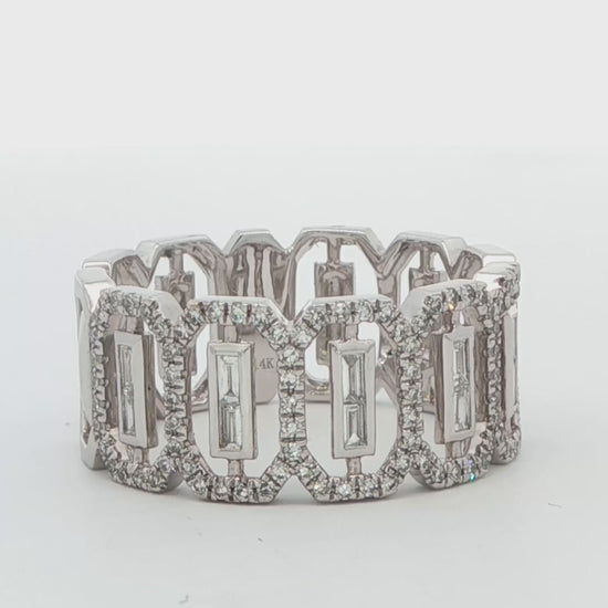 Vintage Diamond Wedding Band