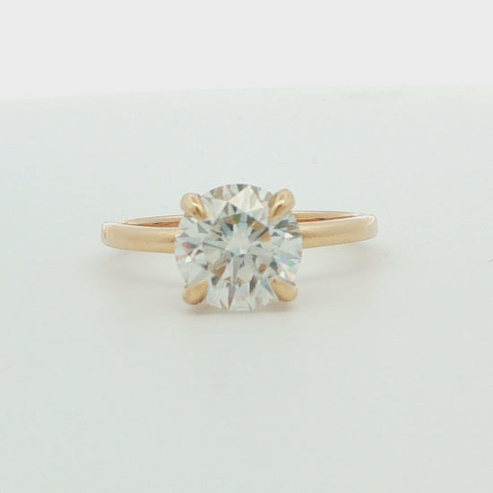 Lab-Grown Diamond Solitaire Ring