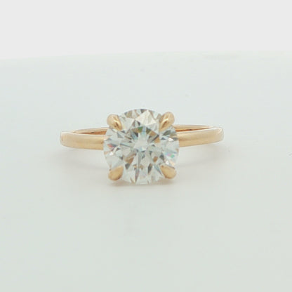 Lab-Grown Diamond Solitaire Ring