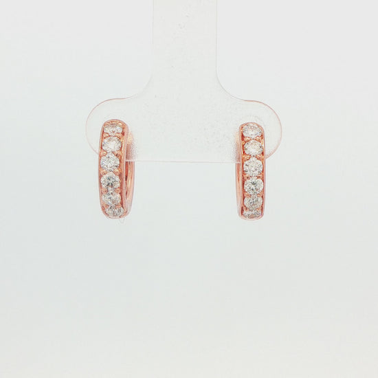 Lab Grown Diamond Huggie Earrings