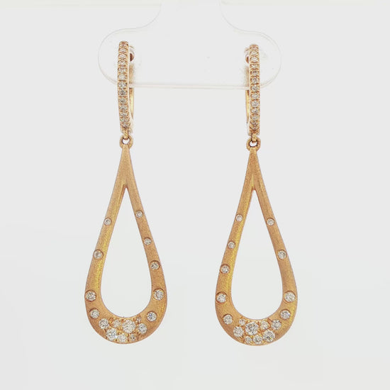 Diamond Drop Earrings