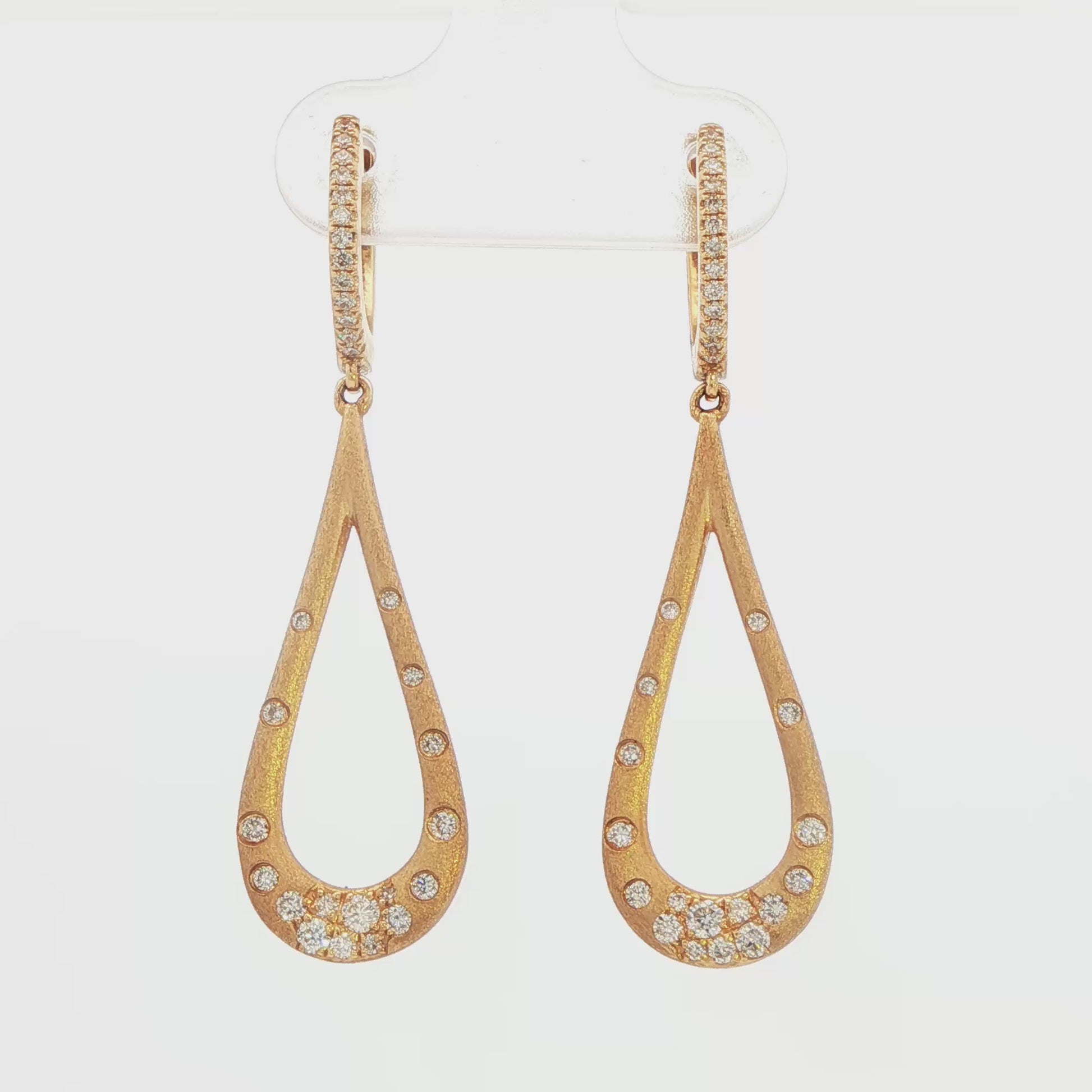 Diamond Drop Earrings
