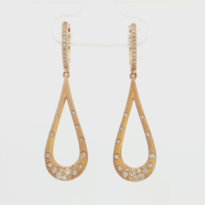 Diamond Drop Earrings