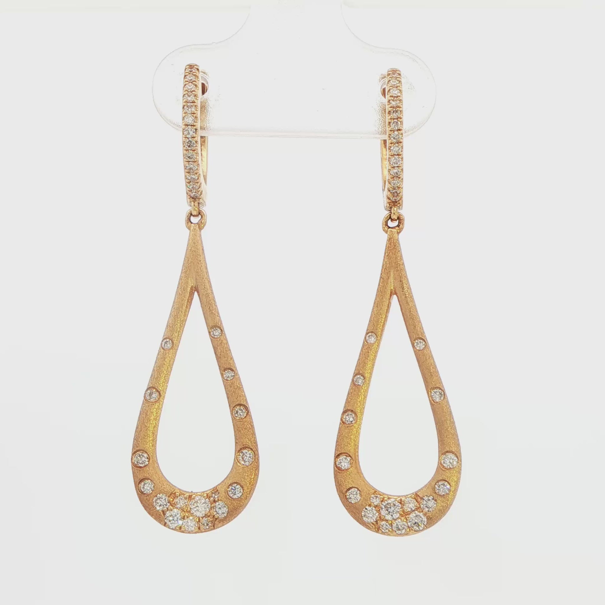 Diamond Drop Earrings
