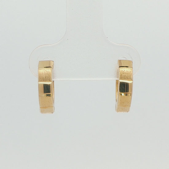Small Huggie Hoop Earrings
