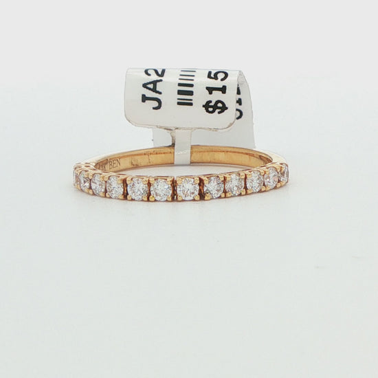 14K Yellow Gold Diamond Flex Band