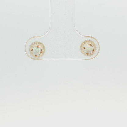 Lab Opal Stud Earrings