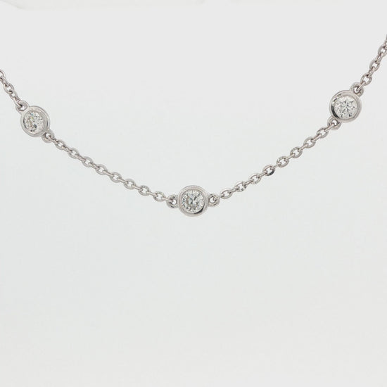 Lab-Grown Diamond Bezel Bracelet