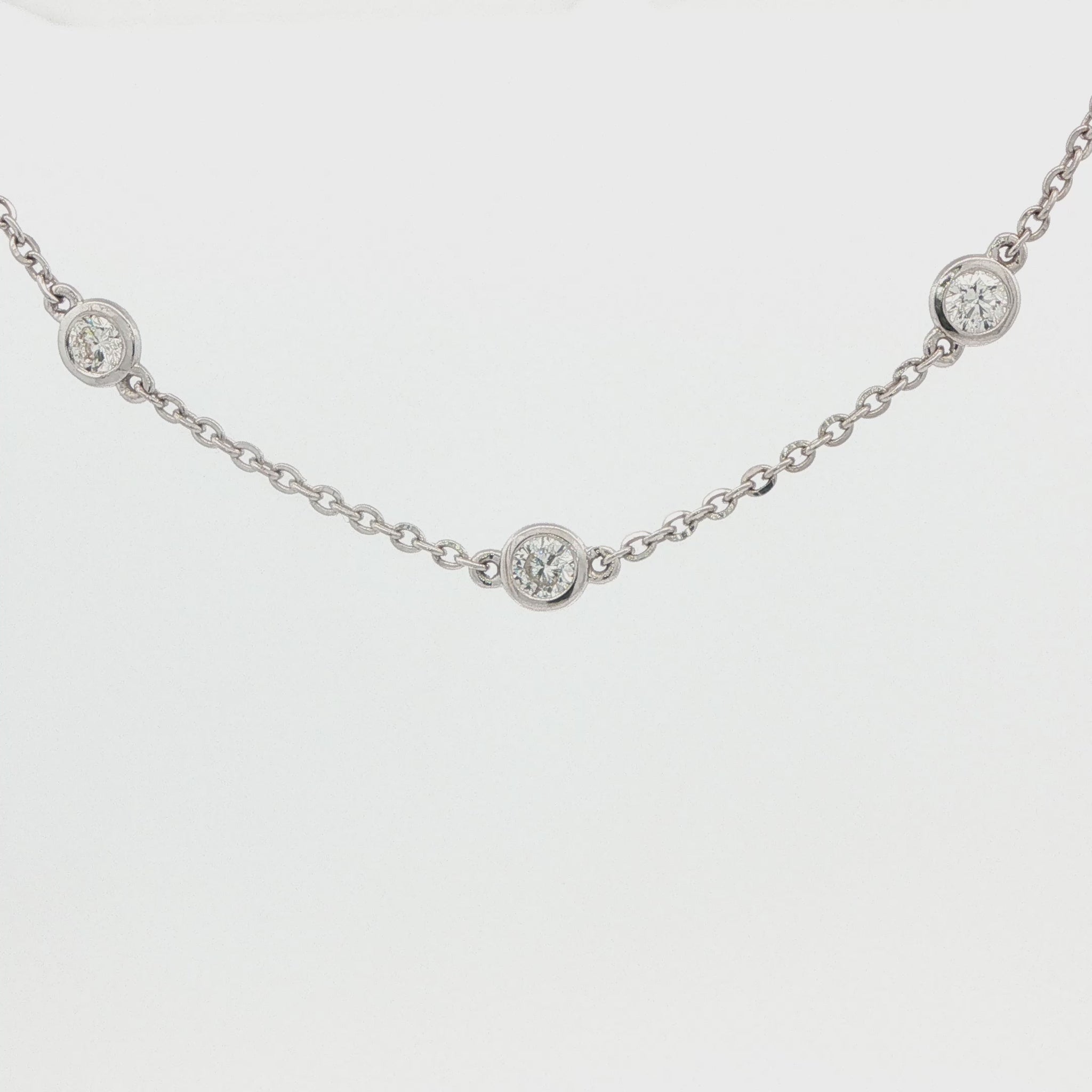 Lab-Grown Diamond Bezel Bracelet