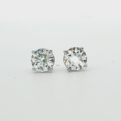 Lab-Grown Diamond Stud Earrings