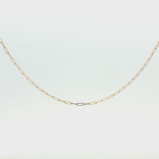 Paperclip Adjustable Chain