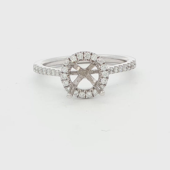 Diamond Semi-Mount Ring
