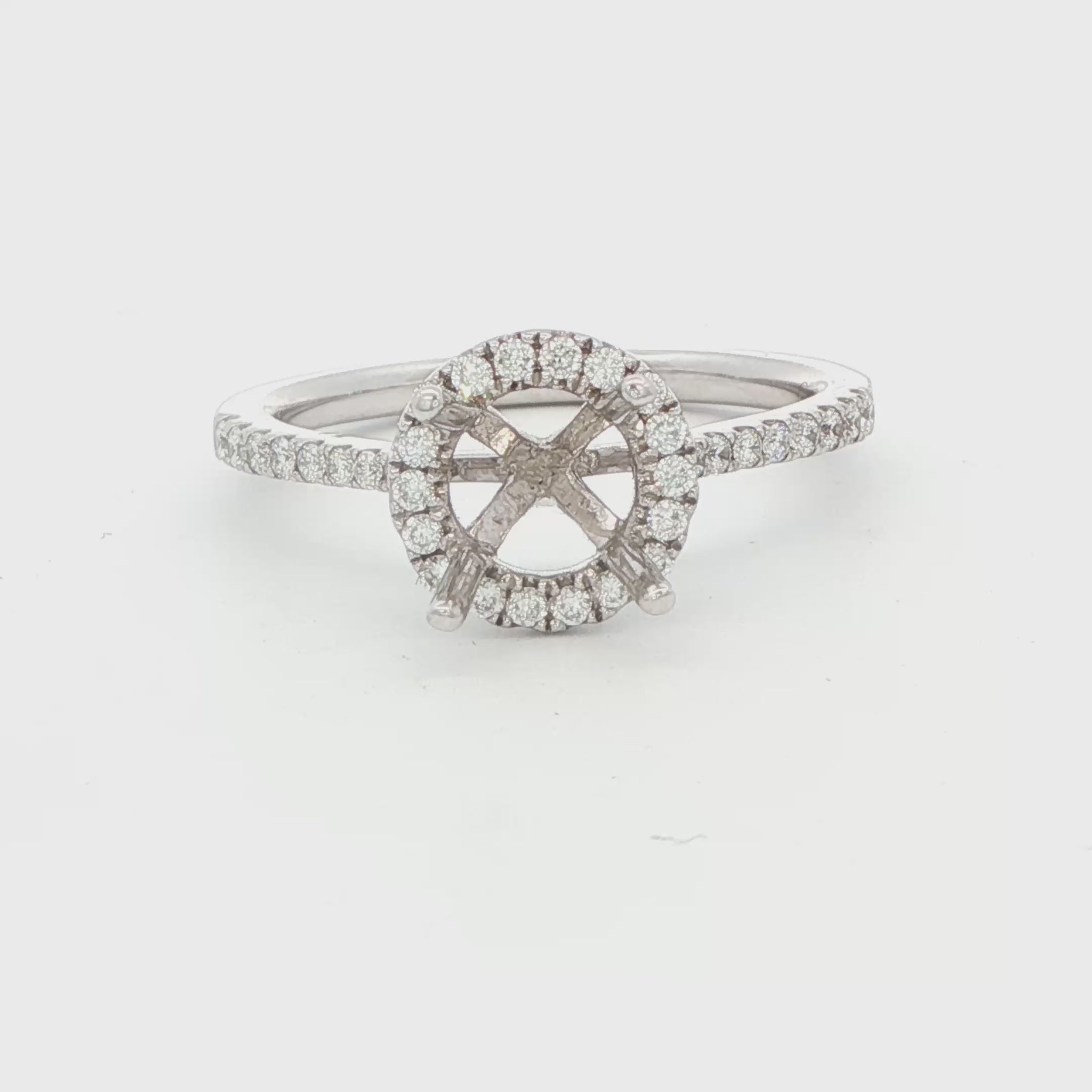 Diamond Semi-Mount Ring