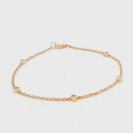 Diamond Station Bracelet
