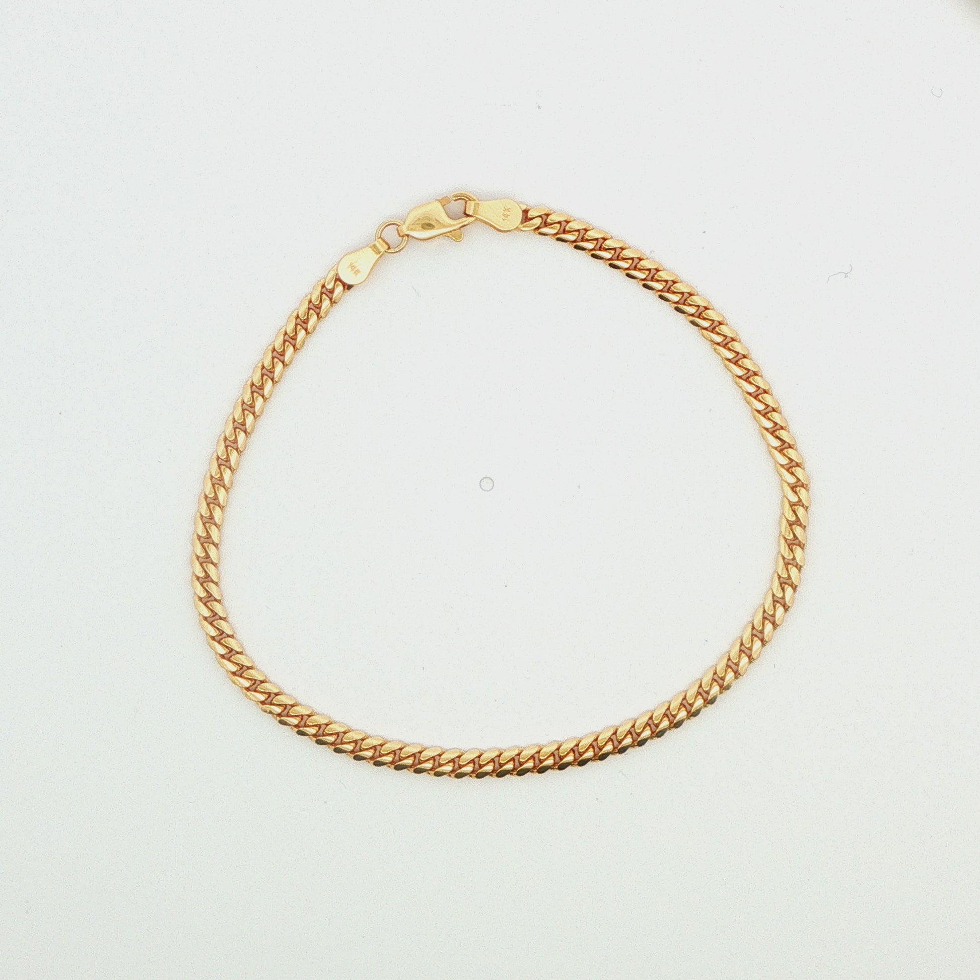 Solid Cuban Link Bracelet