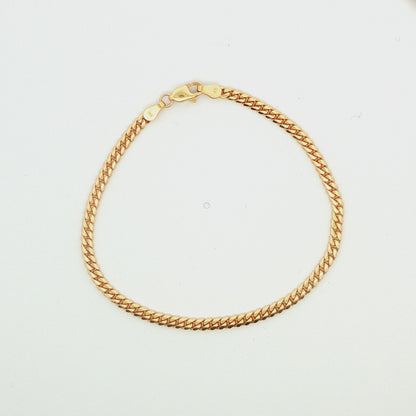Solid Cuban Link Bracelet