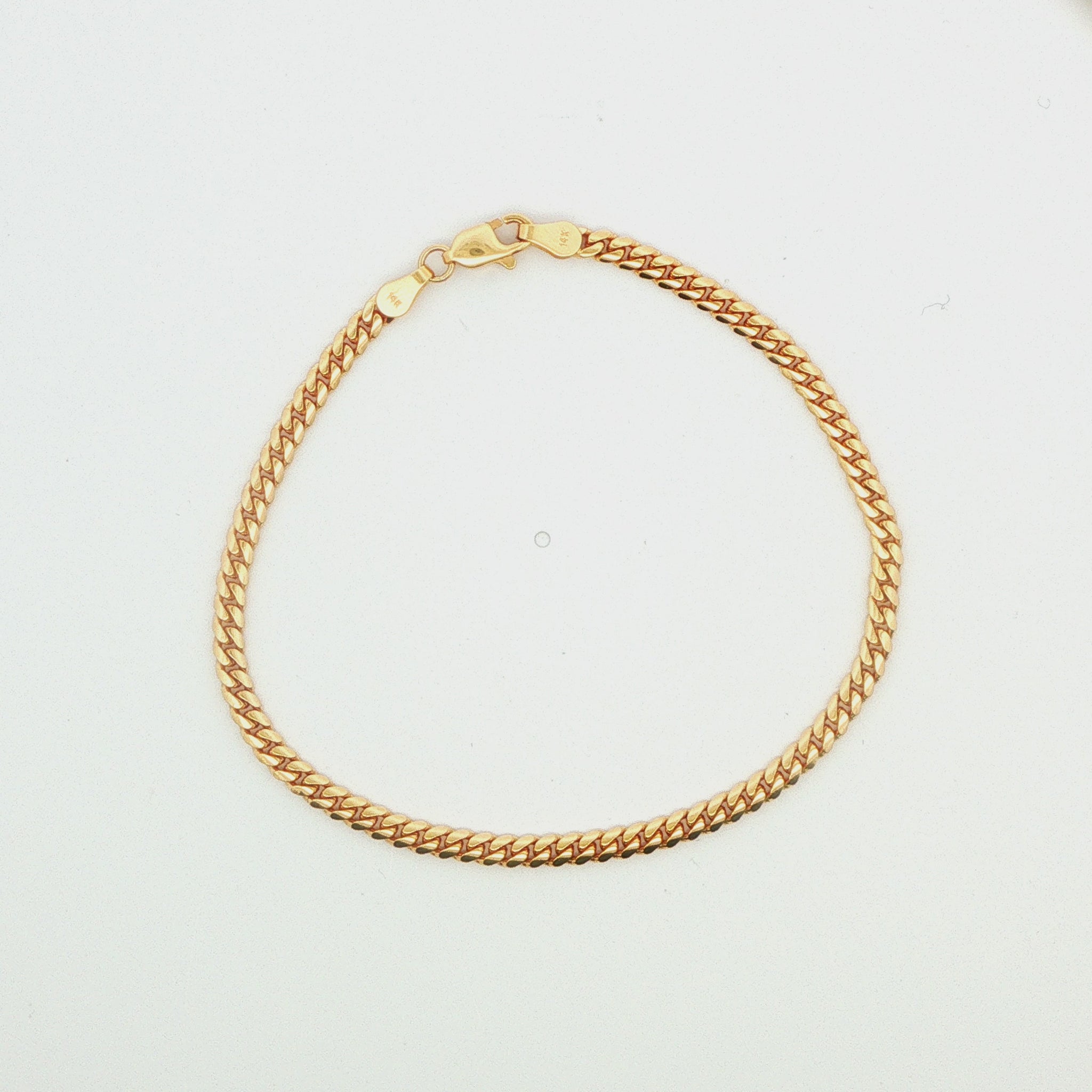 Solid Cuban Link Bracelet