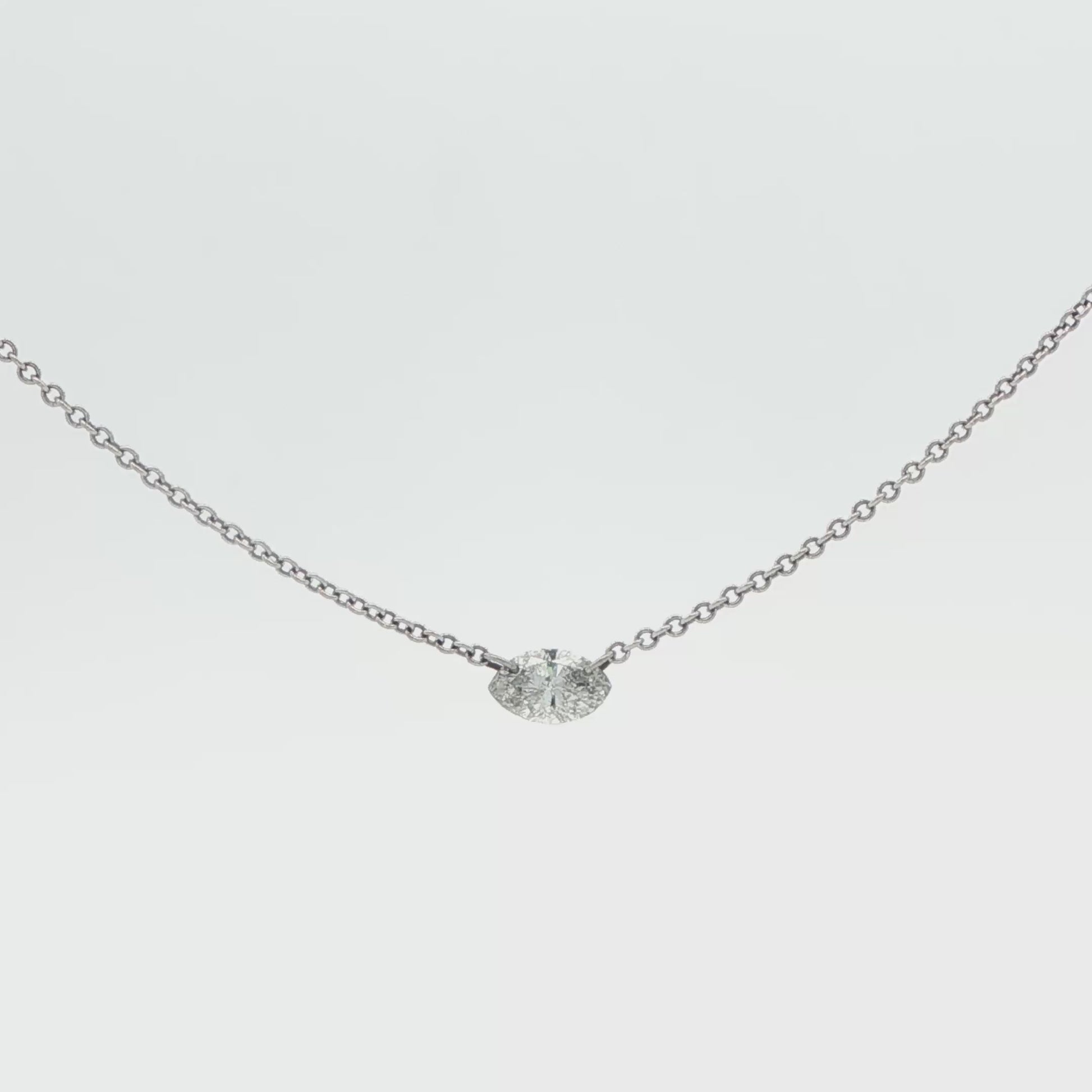 Marquise Diamond Necklace