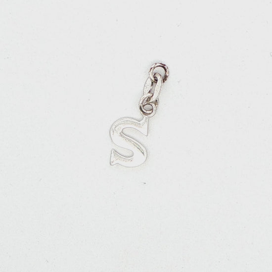 S Initial Pendant