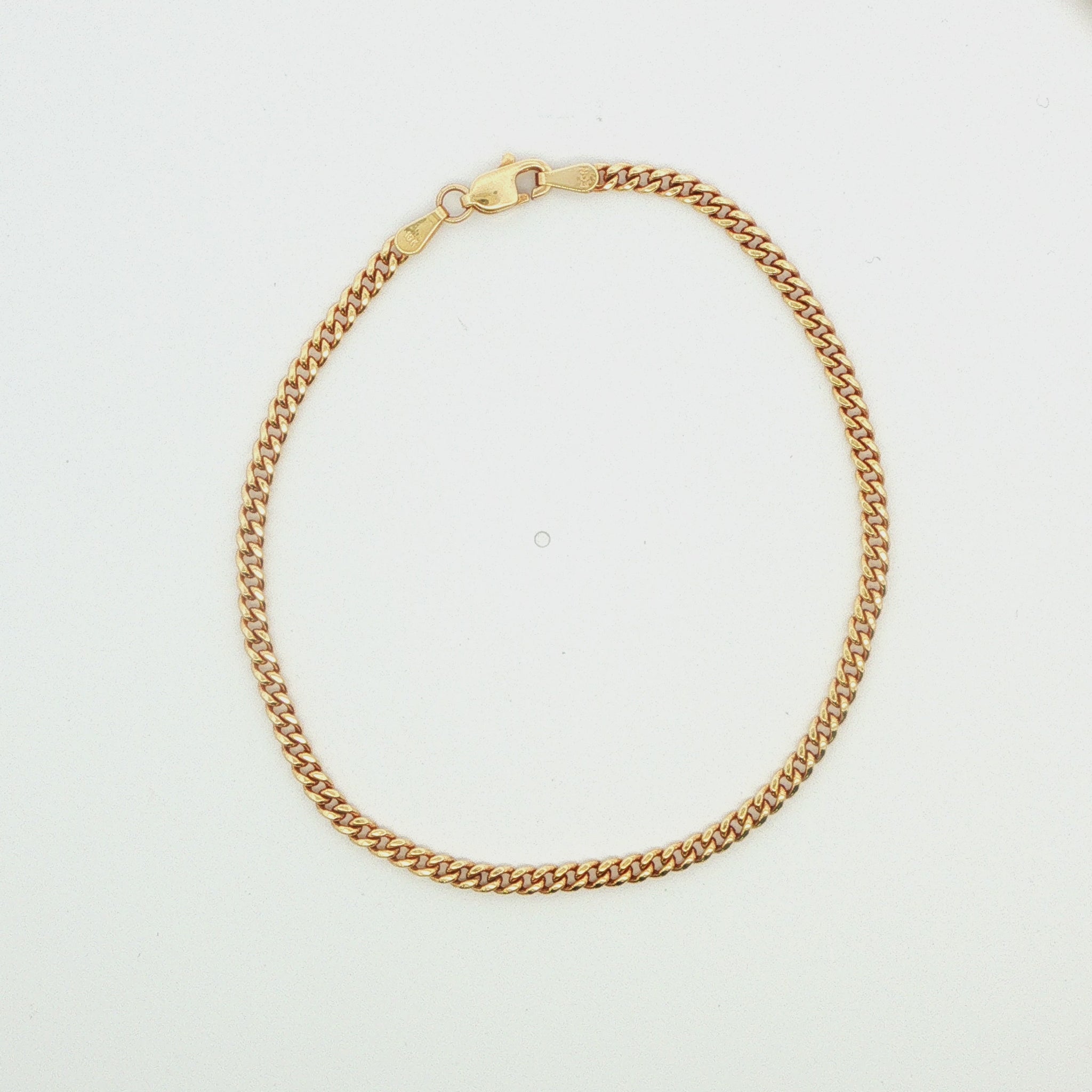 3.0mm Cuban Link Bracelet