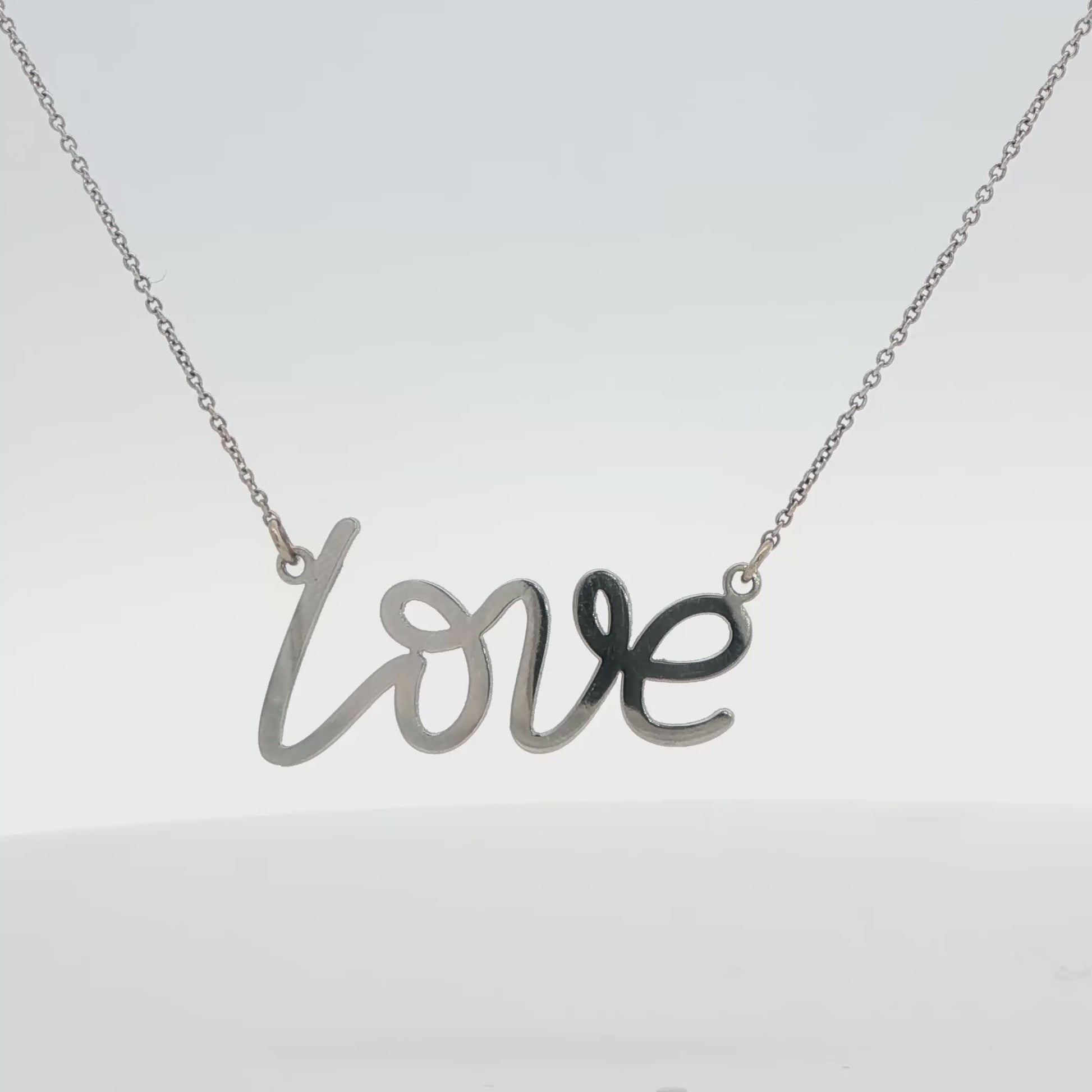 Love Pendant Necklace