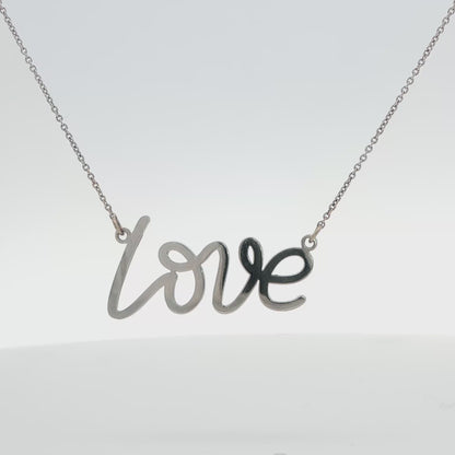 Love Pendant Necklace