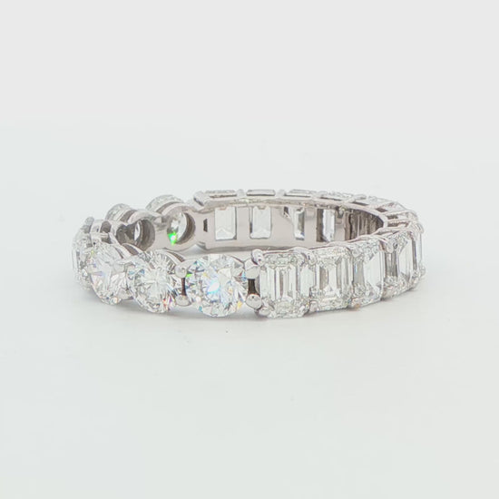 Lab-Grown Diamond Eternity Band