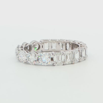 Lab-Grown Diamond Eternity Band
