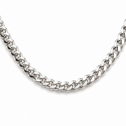 Sterling Silver Cuban Link Chain
