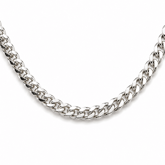 Sterling Silver Cuban Link Chain